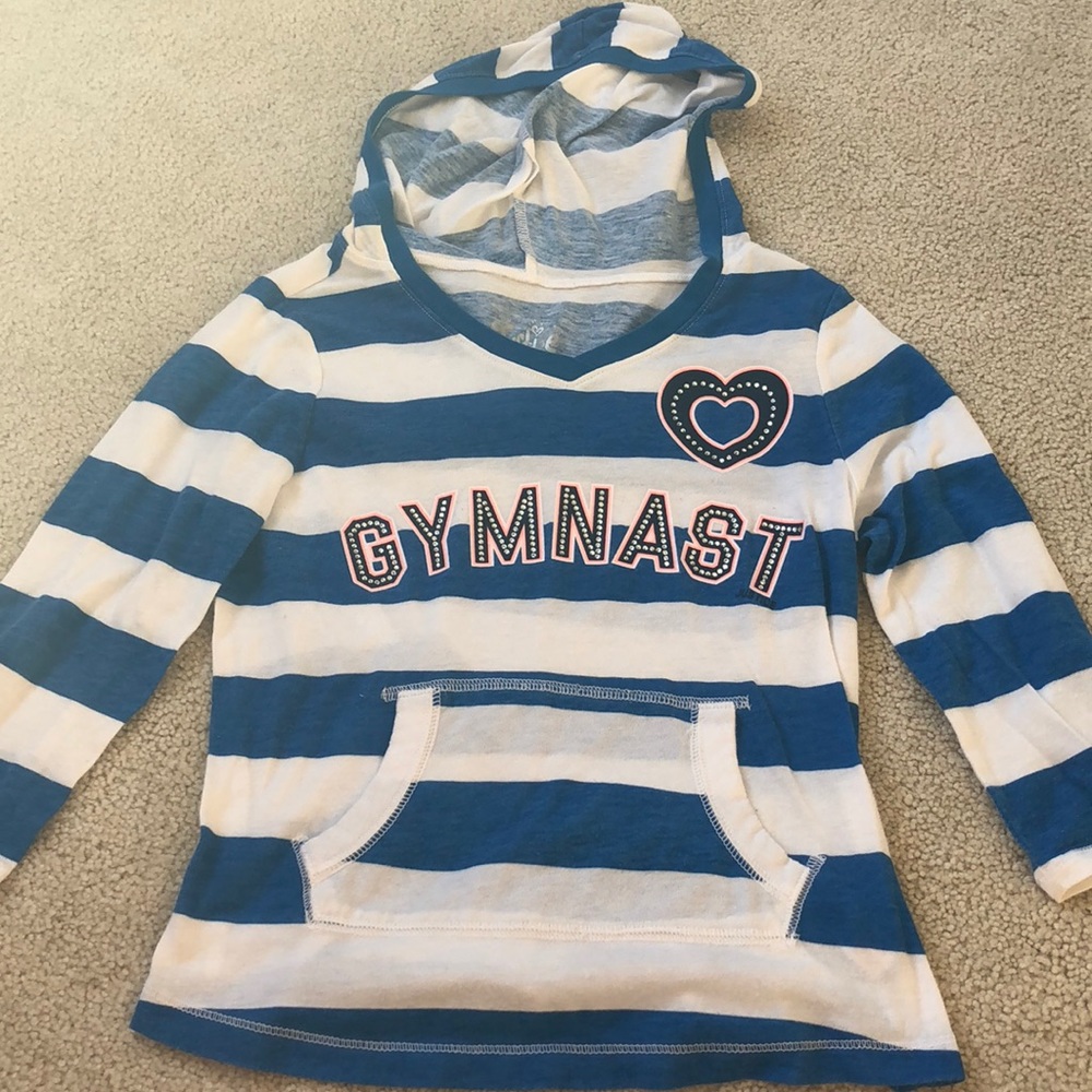 EUC Hooded Justice shirt